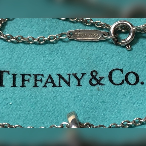 Tiffany 925 Double ❤️ “I Love You” 16” Necklace